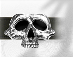 Alchemy belt buckle B65 Lamentian Skull